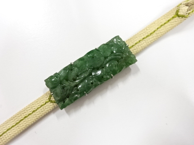 Japanese Kimono / Antique / Obidome